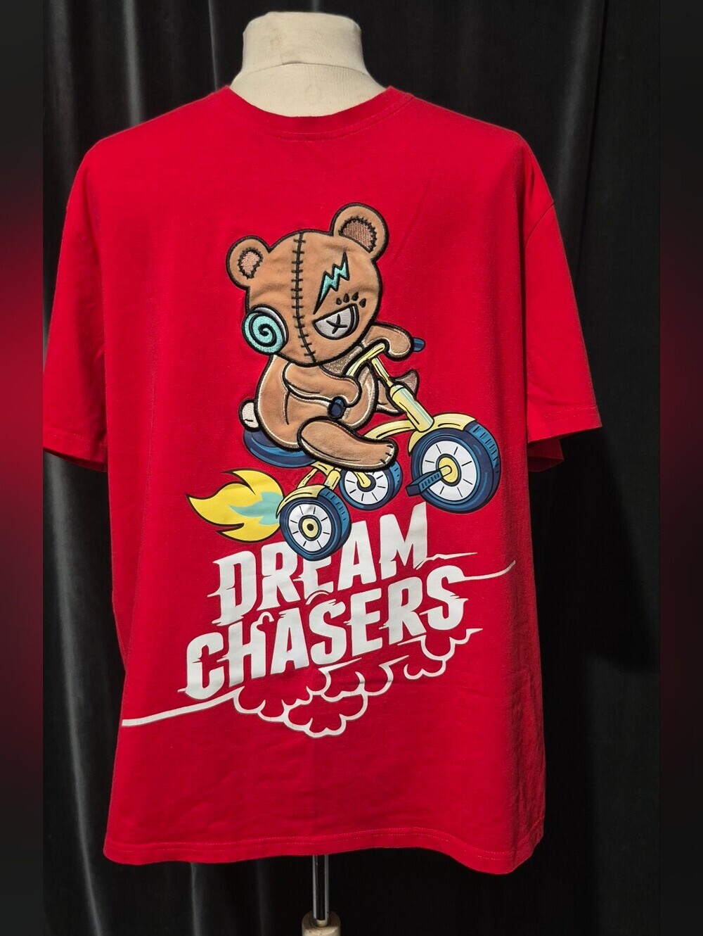 BKYS Red Graphic T-Shirt for Men (Box C)